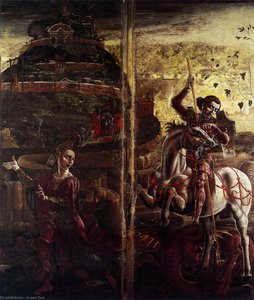 St George And The Princess — Cosmè Tura, Early Renaissance