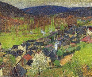 Vue De Labastide Du Vert — Henri Jean Guillaume Martin