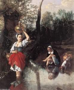 The Ford — Jan Siberechts, Baroque Landscape