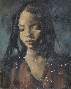 Study for the Bust of an Oriental Woman (recto)
