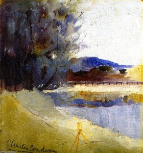 Landscape With Theodolite — Charles Edward Conder