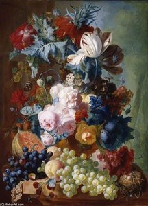 Flowers And Fruit — Jan Van Os
