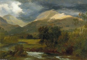 Rydal Mountains — Ramsay Richard Reinagle