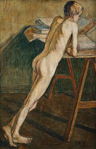 Nude Boy Standing — Christian Rohlfs