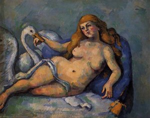 Leda And The Swan — Paul Cézanne, Post-impressionism