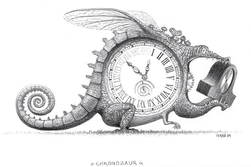 Chronozaurus — Jacek Yerka
