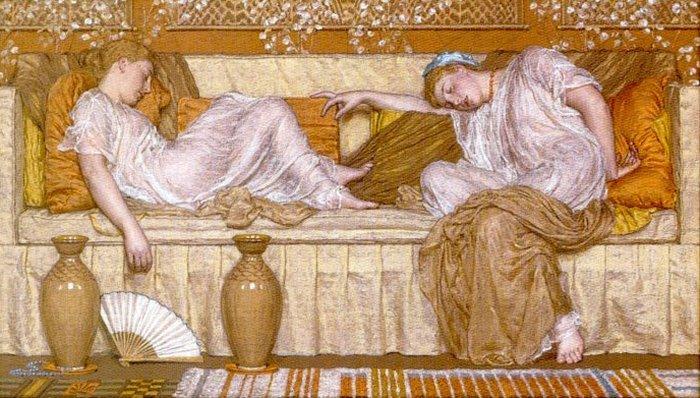 A Sofa — Albert Joseph Moore