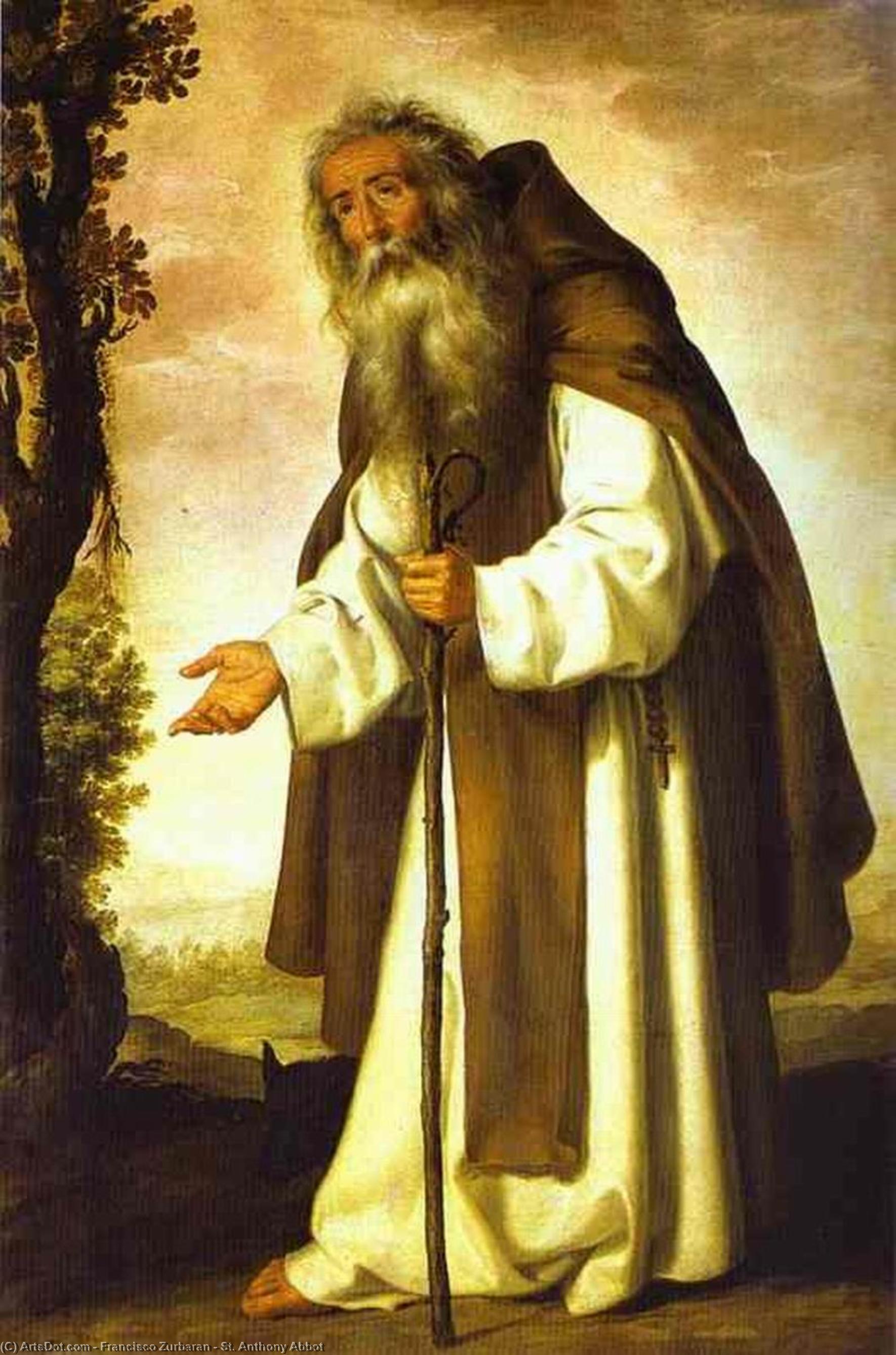 St. Anthony Abbot — Francisco De Zurbarán