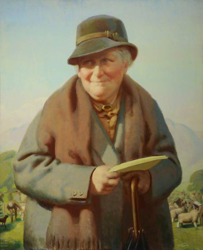 Beatrix Potter (1866–1943), In Old Age — Delmar Harmood Banner