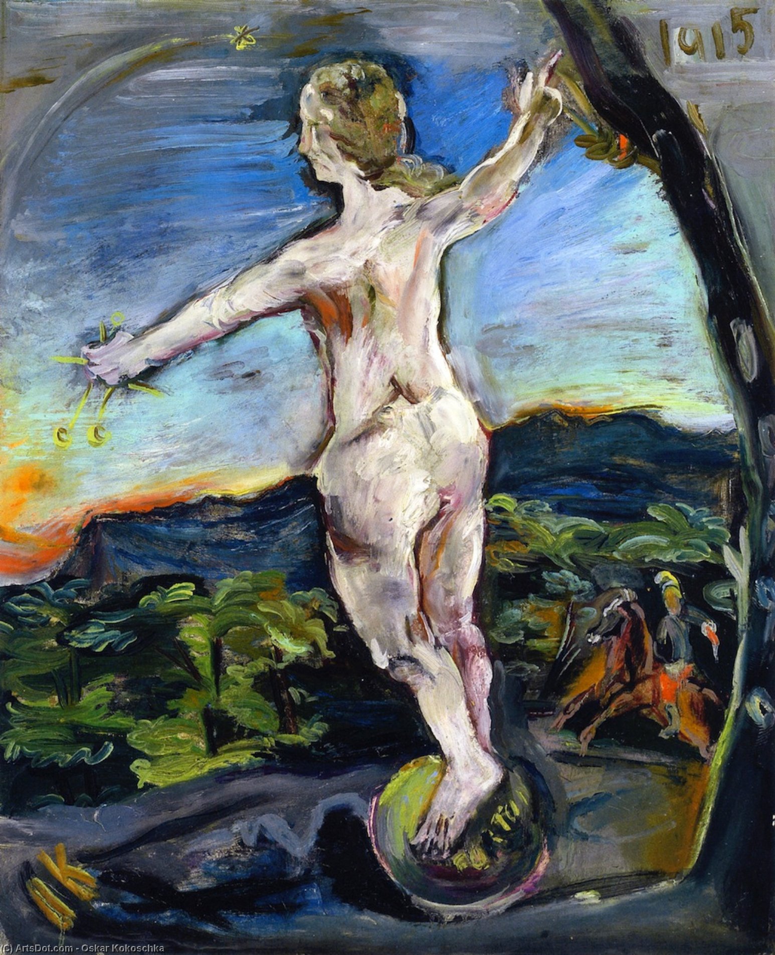 Fortuna — Oskar Kokoschka
