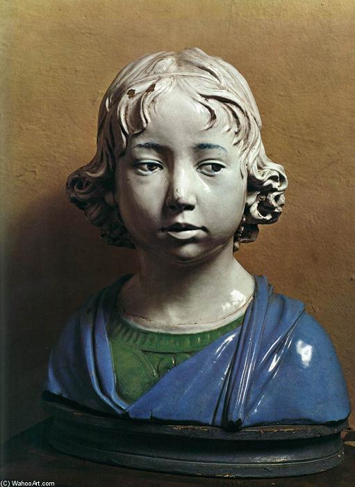 Bust Of A Boy — Andrea Della Robbia