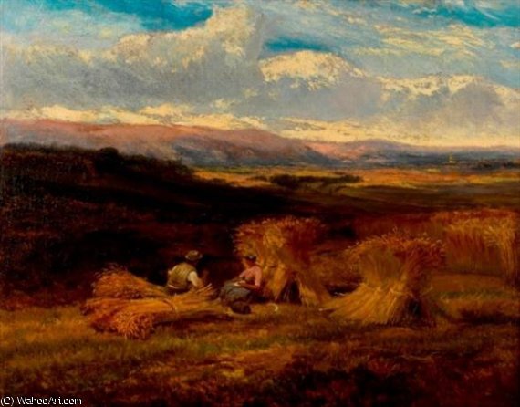Harvest Scene — George Cole Senior