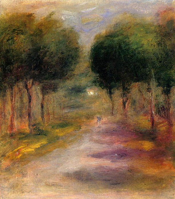 Landscape With Trees — Pierre-auguste Renoir