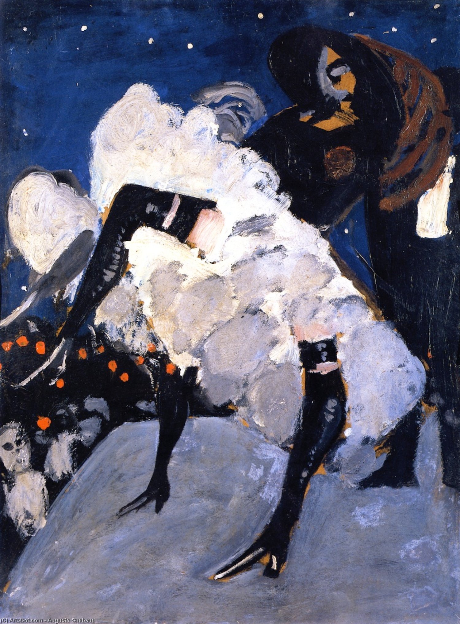 French-cancan — Auguste Chabaud