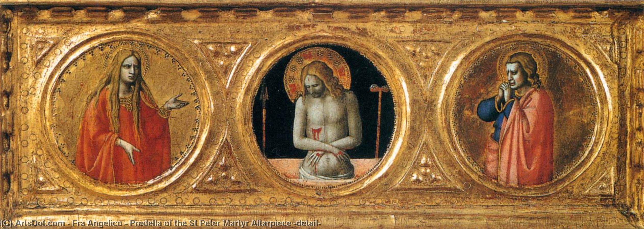 Predella Of The St Peter Martyr Altarpiece (detail) — Fra Angelico