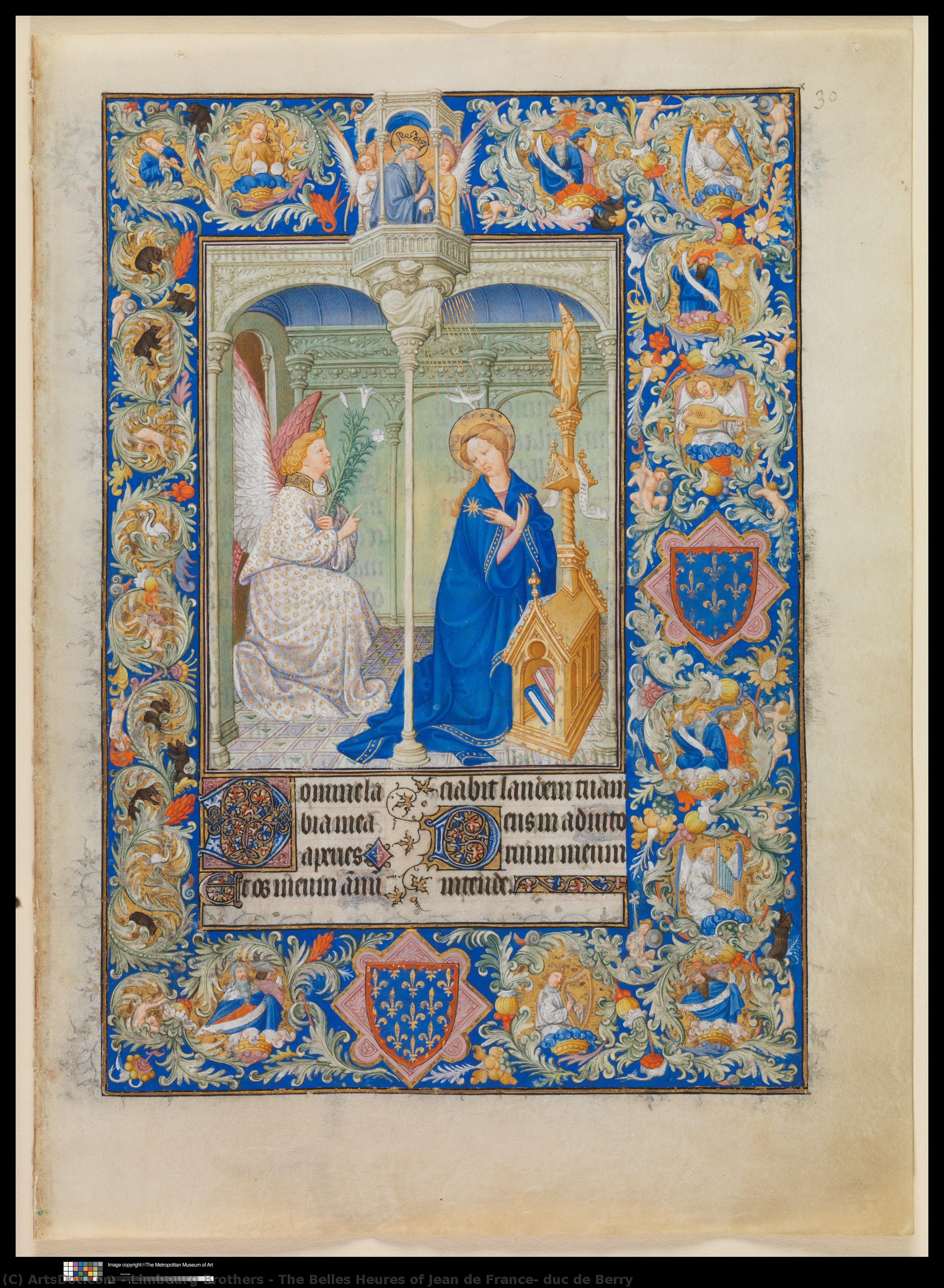Las Bellas Horas De Jean De Francia, Duque De Berry — Hermanos De Limbourg