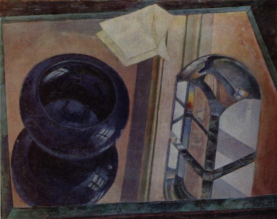 Still Life With An Ashtray — Kuzma Petrov-vodkin