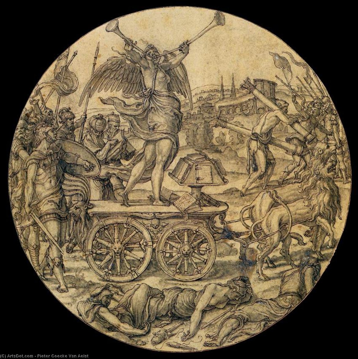 The Triumph Of Fame — Pieter Coecke Van Aelst