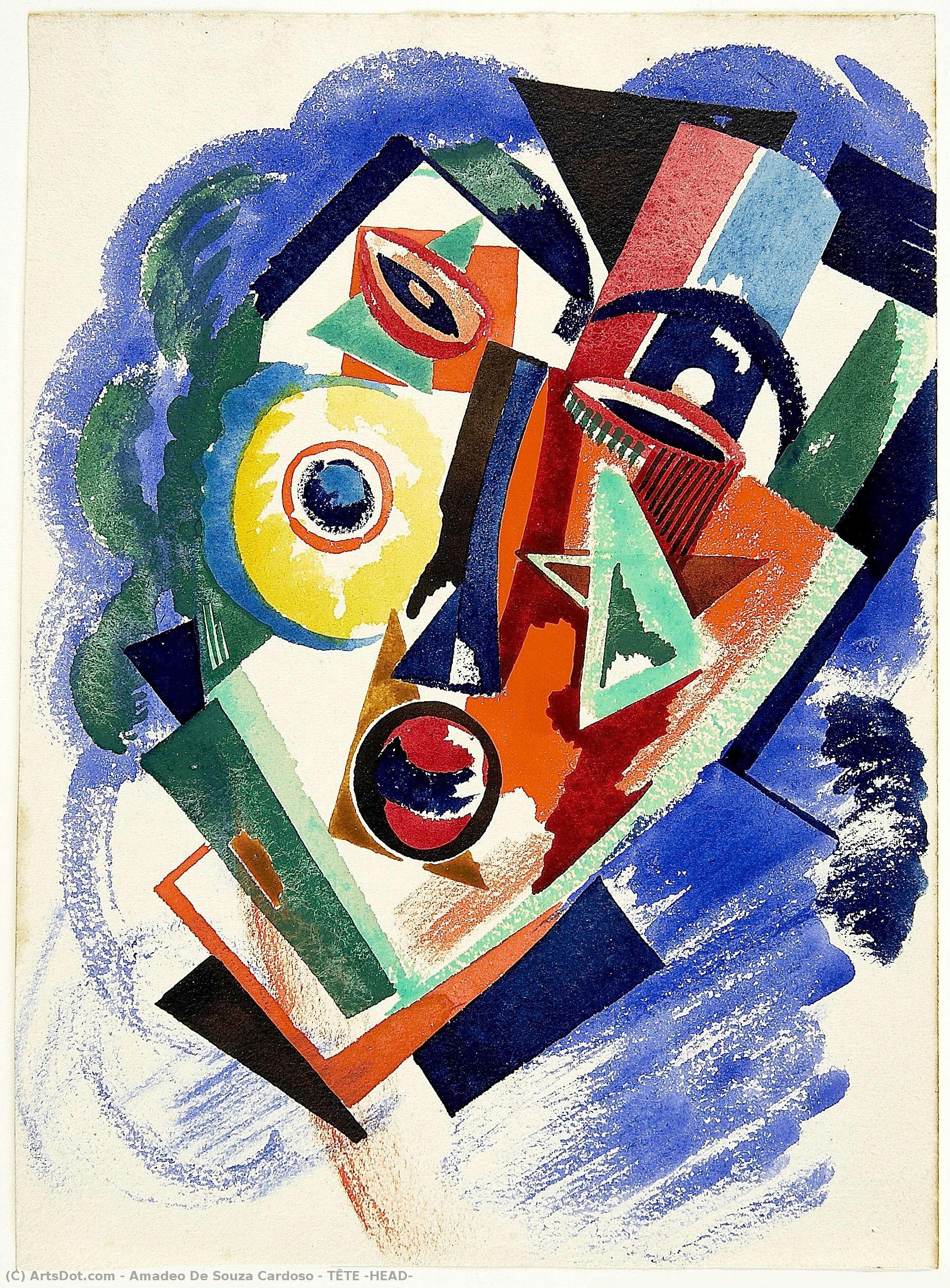 Tête (head) — Amadeo De Souza-cardoso