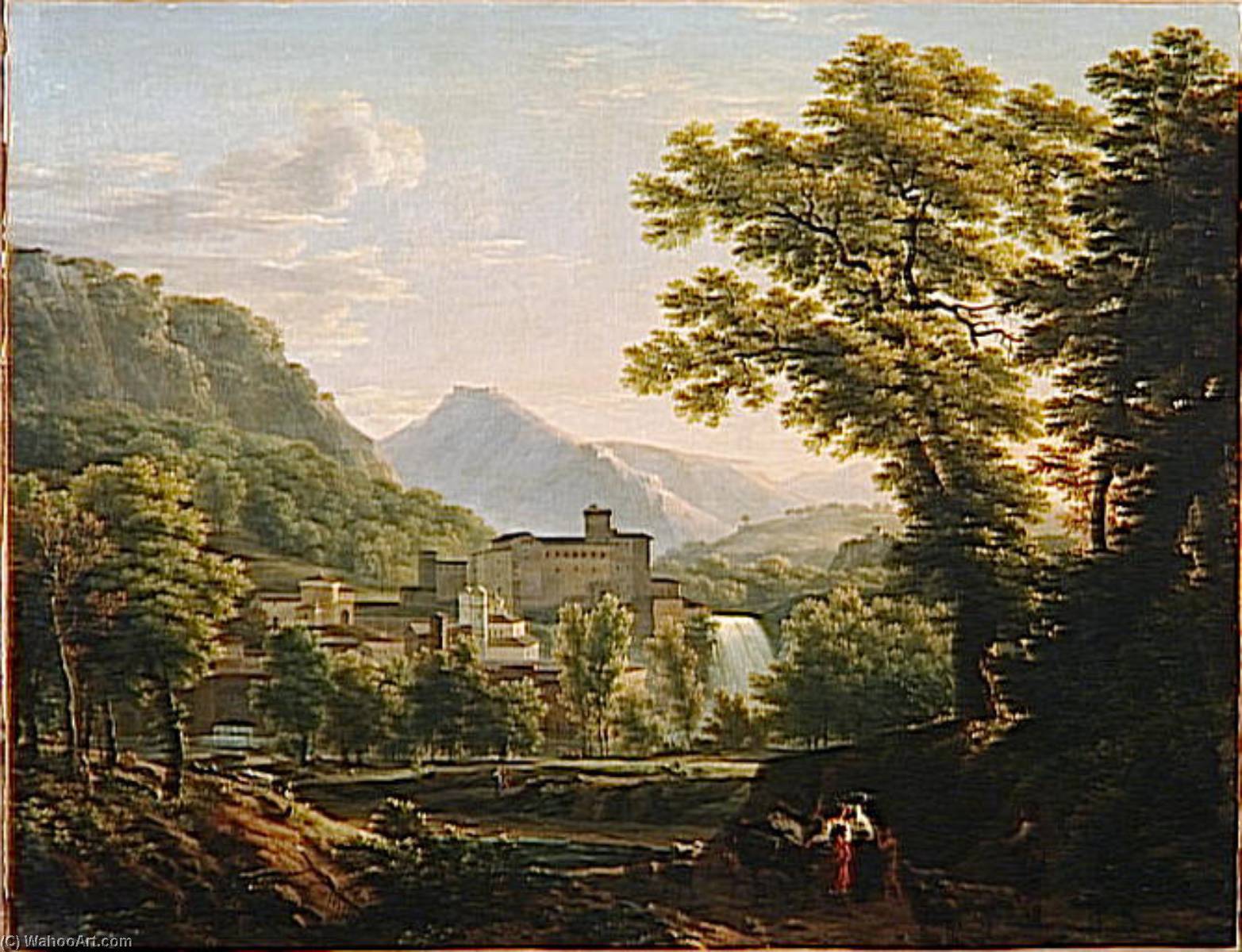 Paysage D'italie — Jean-joseph-xavier Bidauld