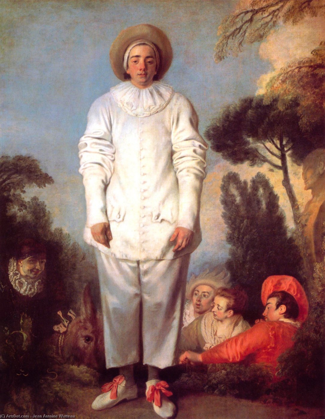 Pierrot — Jean-antoine Watteau