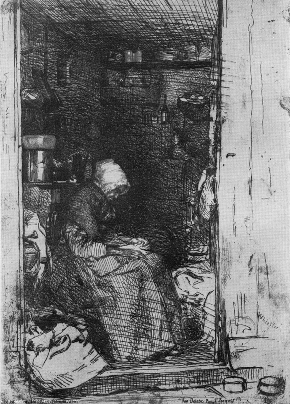 La Vieille Aux Loques — James Abbott Mcneill Whistler