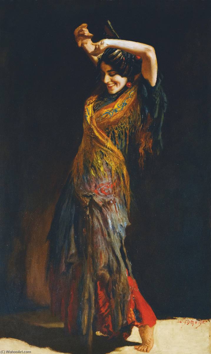 The Flamenco Dancer — Leopold Schmutzler