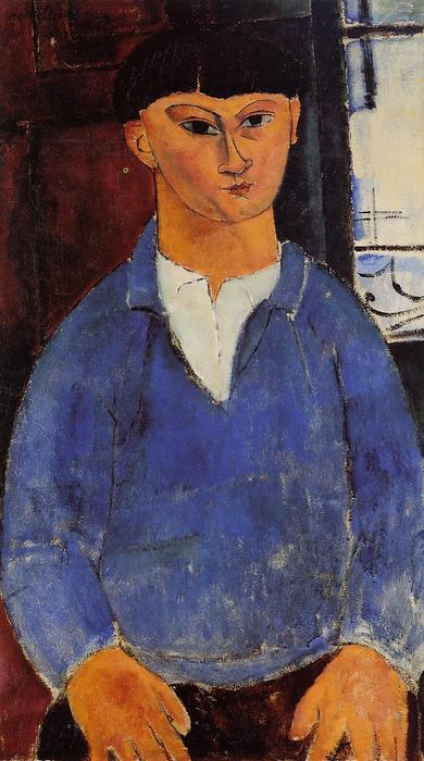 Portrait Of Moise Kisling — Amedeo Modigliani