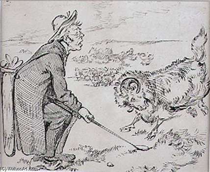 The Surprised Golfer — Henry Sandercock