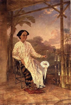 Wife Of Captain Drysdale — Thomas Baines