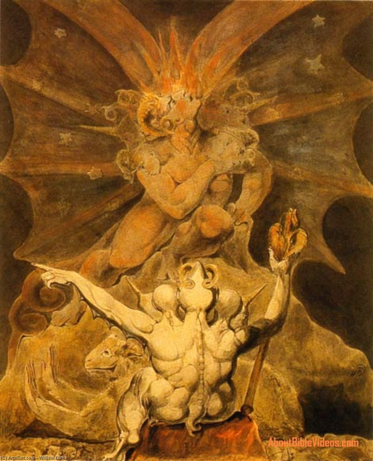 The Number Of The Beast Is 666 — William Blake