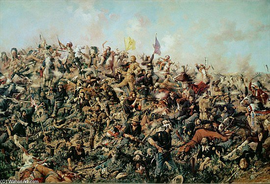 Custer''s Last Stand, 25th June — Edgar Samuel Paxson
