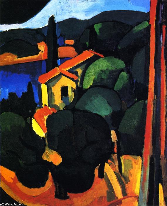 Landscape At Cassis — André Derain
