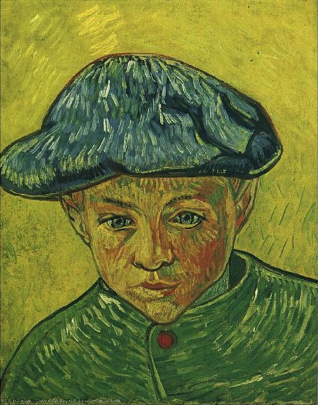 Portrait De Camille Roulin — Vincent Willem Van Gogh