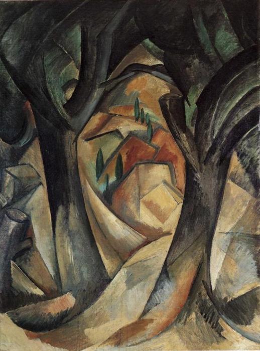 Big Trees At Estaque — Georges Braque