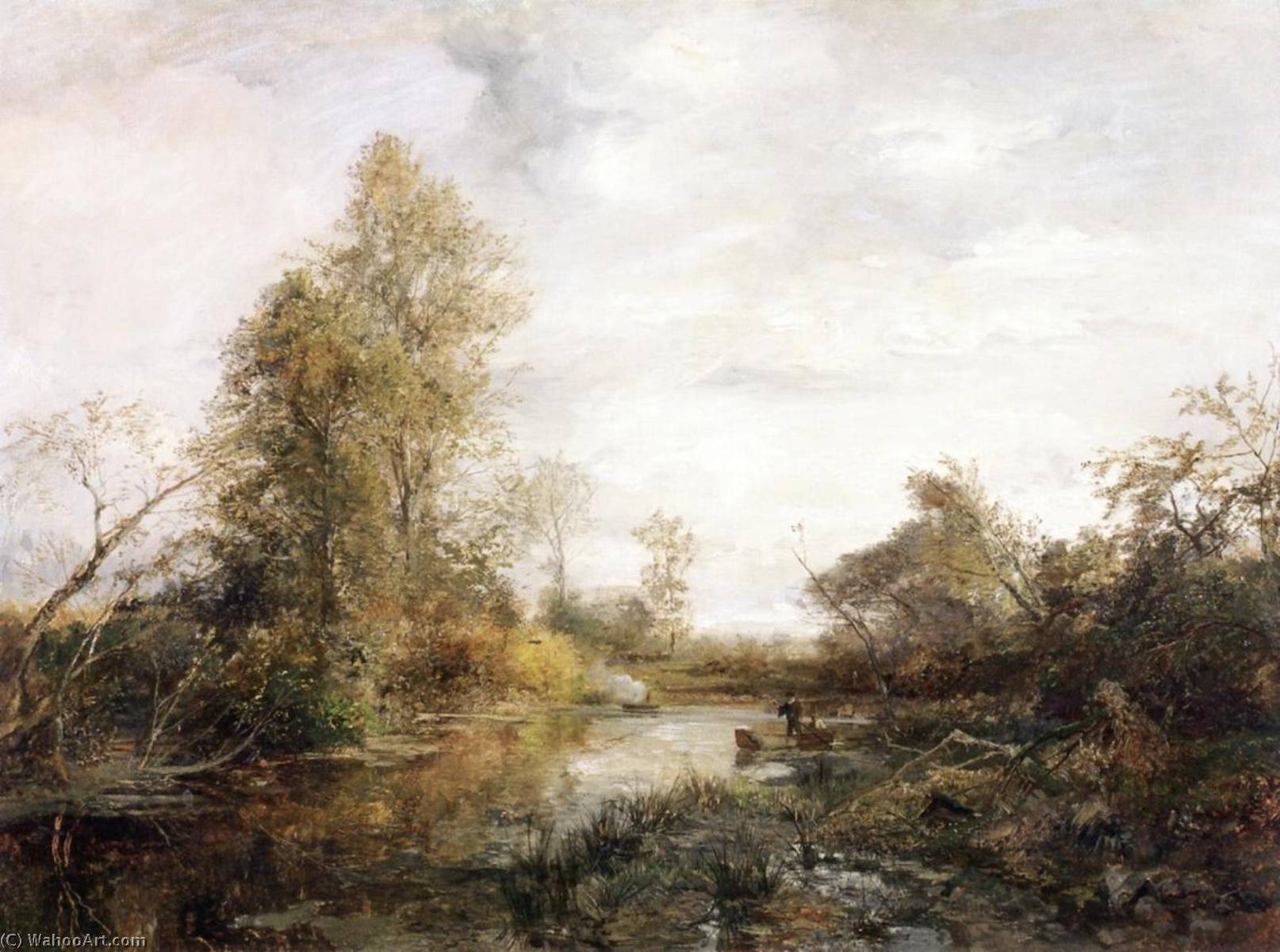 Duck Hunting In The Prater — Emil Jacob Schindler