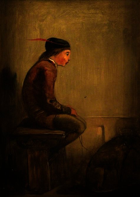 Launce And His Dog — Edward Lear