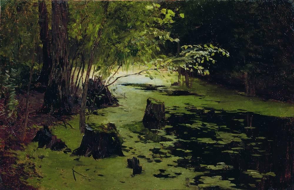 Water Margin (a Pond) — Isaak Ilyich Levitan