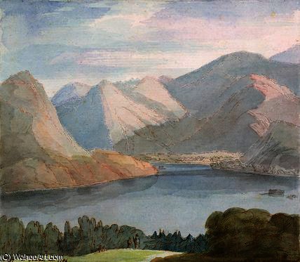 Ullswater From Gowbarrow Park, — Francis Towne