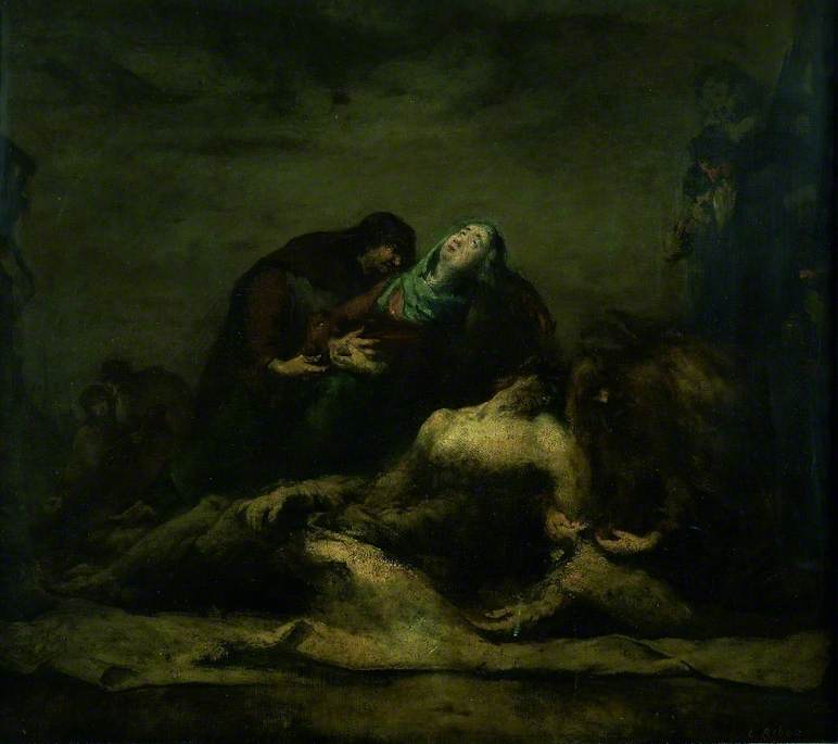 The Deposition From The Cross — Theodule Augustine Ribot