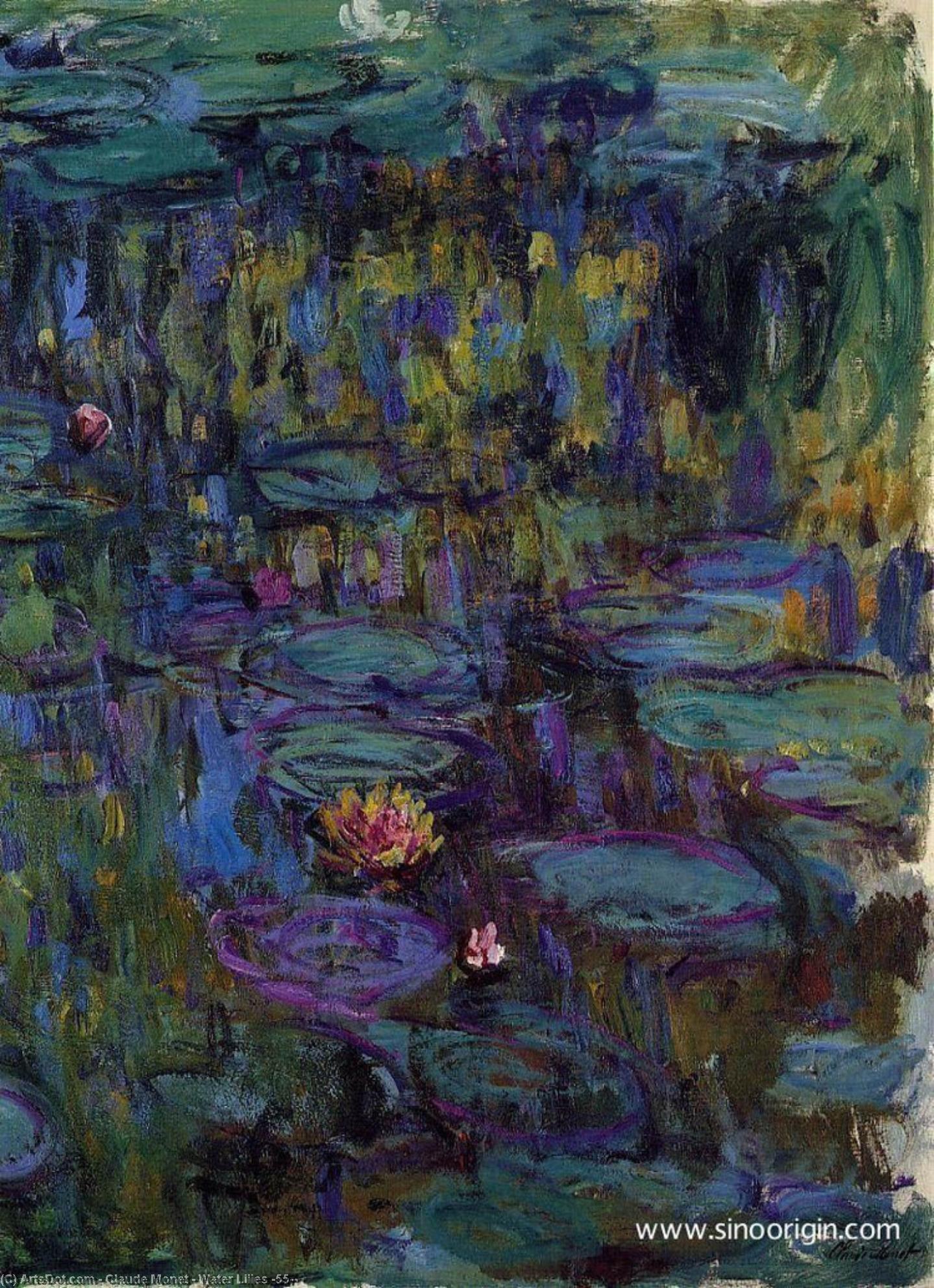 Water Lilies (55) — Claude Monet