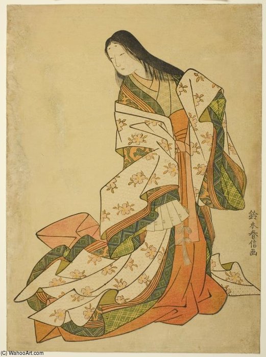 The Poetess Ono No Komachi — Suzuki Harunobu