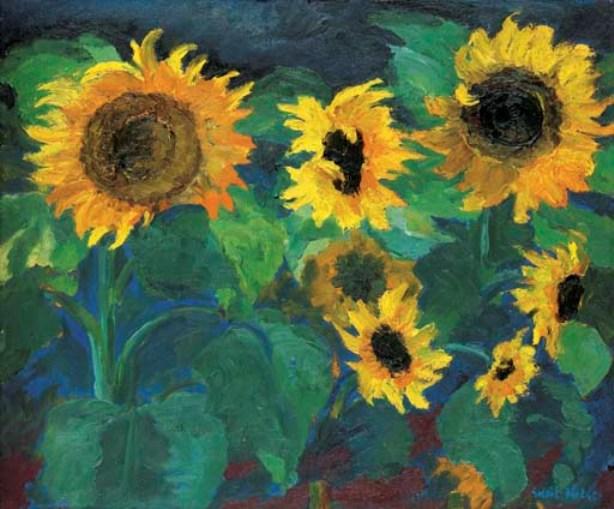 Sunflower Image I — Emile Nolde