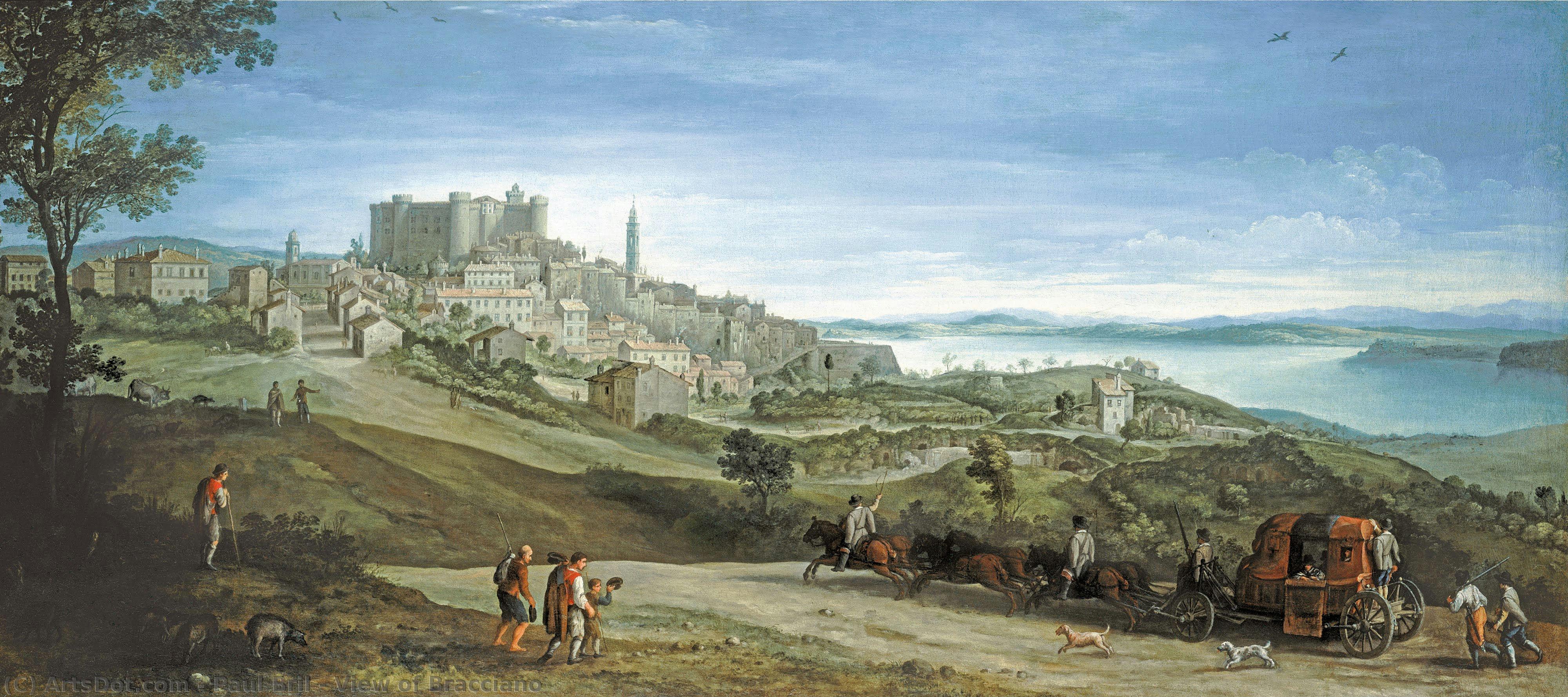 View Of Bracciano — Paulus Bril