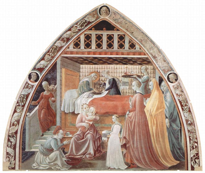 Maria Birth Scene — Paolo Uccello
