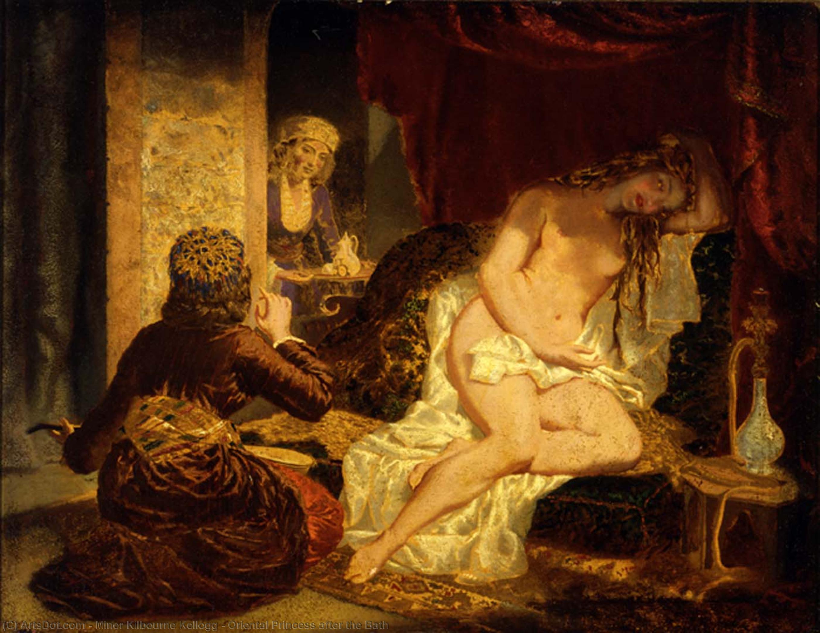 Oriental Princess After The Bath — Miner Kilbourne Kellogg