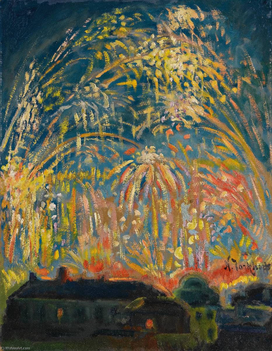 Fireworks In Nice — Nikolai Aleksandrovich Tarkhov