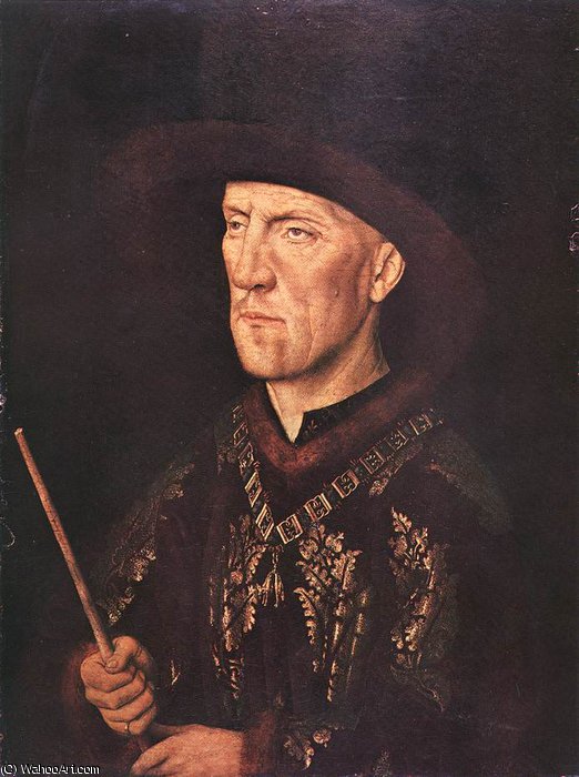 Portrait Of Baudouin De Lannoy — Jan Van Eyck