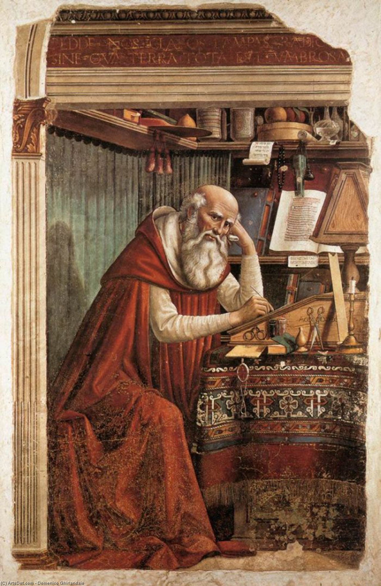 St. Jerome — Domenico Ghirlandaio