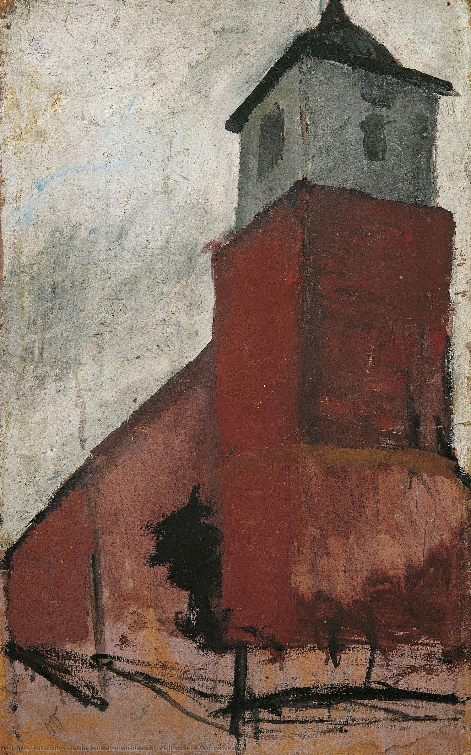 Church In Worpswede — Paula Modersohn-becker